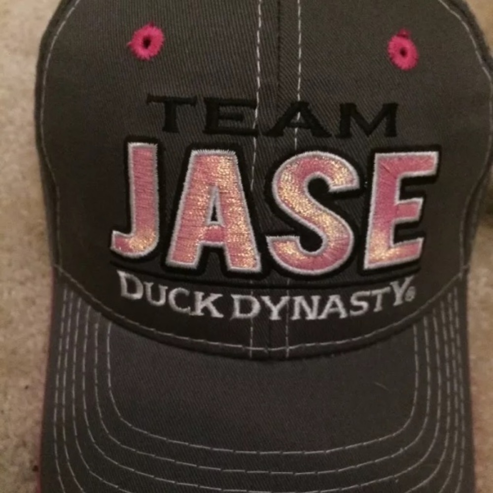 Team Jase Baseball Hat Hot Pink Duck Dynasty new