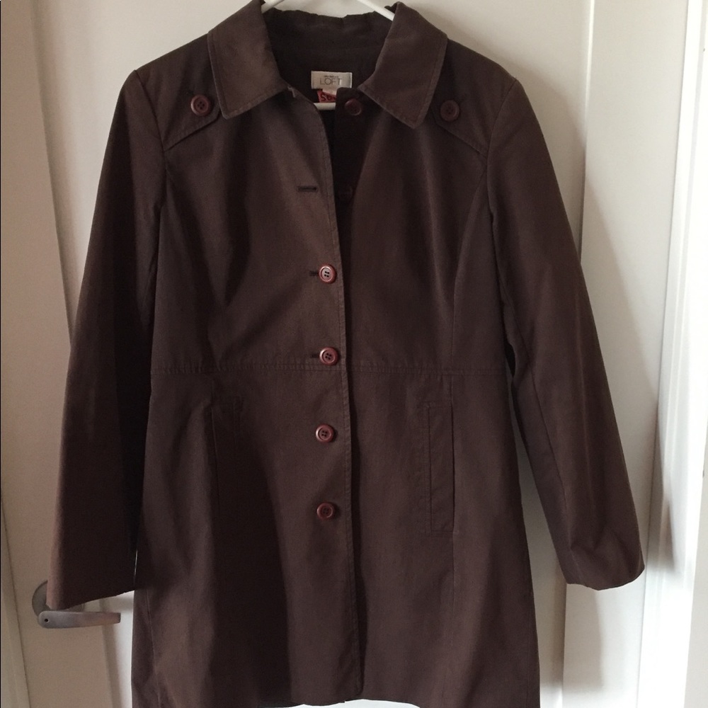 November Sale!! Brown coat by Ann Taylor LOFT