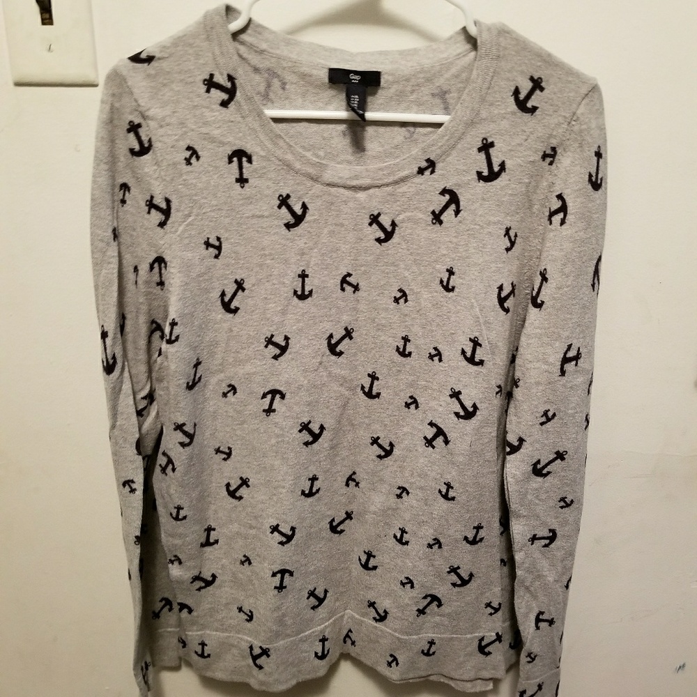 Cute Anchor Gap Sweater