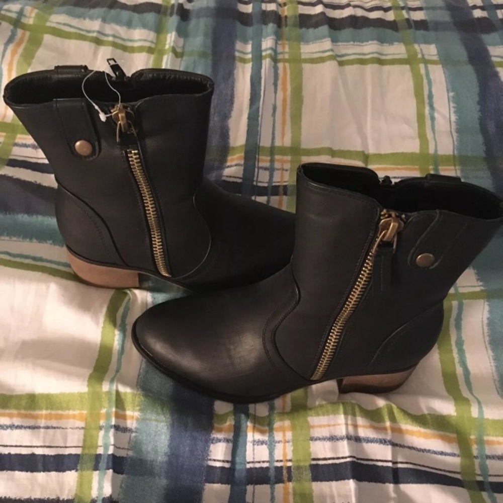 💥NEW black boots Size 6.5-lowest price.