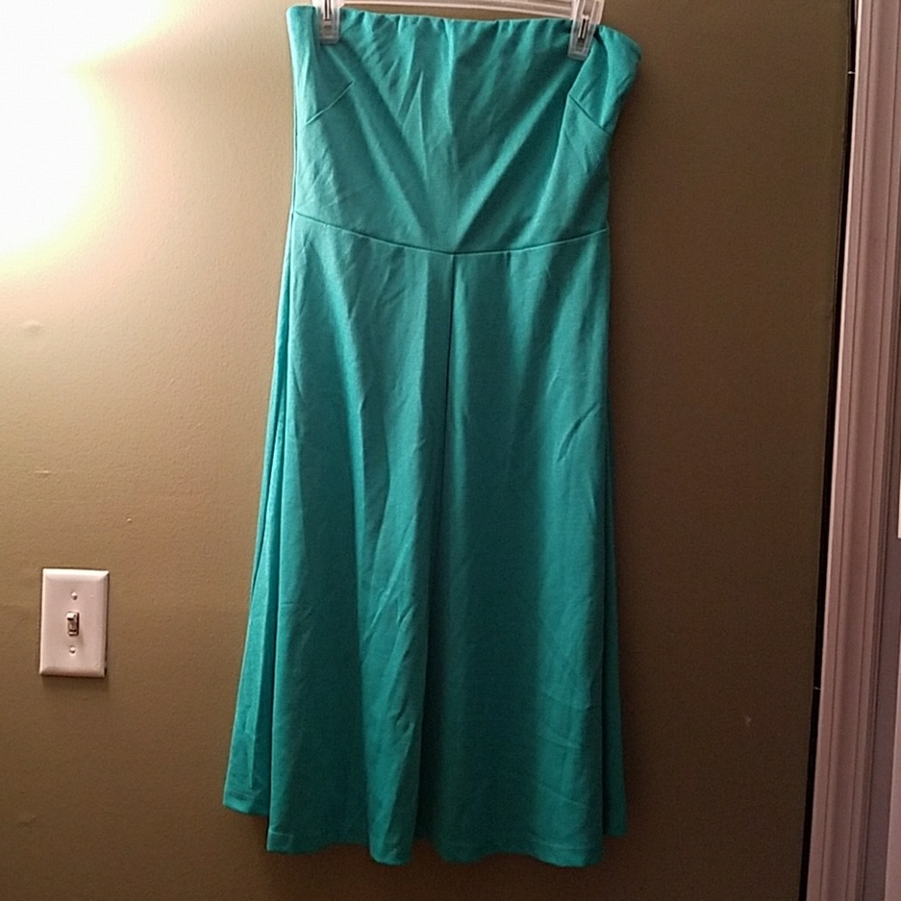 Strapless dress