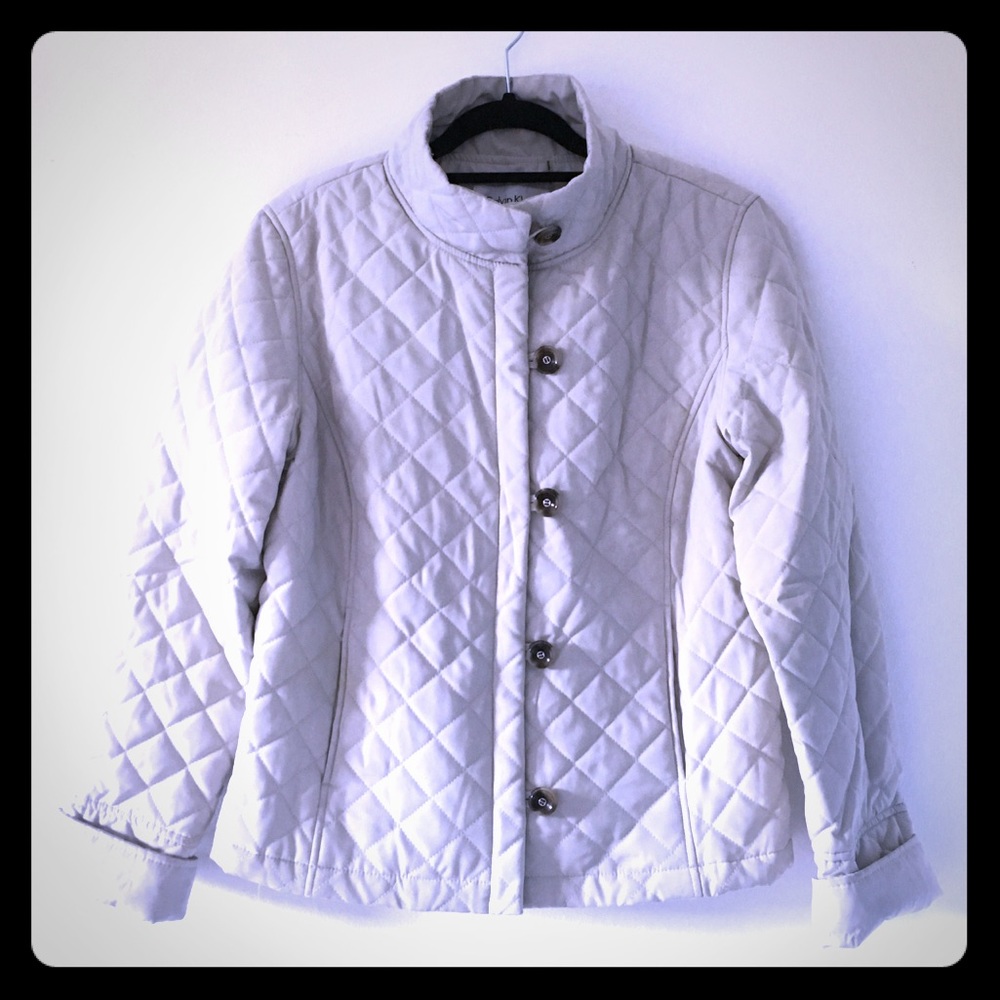 🚺 CALVIN KLEIN Quilted Jacket