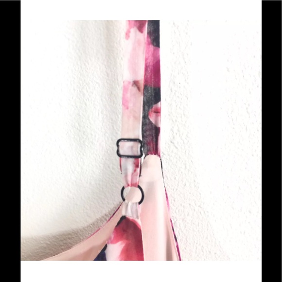 Lane Bryant Asymmetric Floral Maxi Dress 18/20 2X - Picture 7 of 8