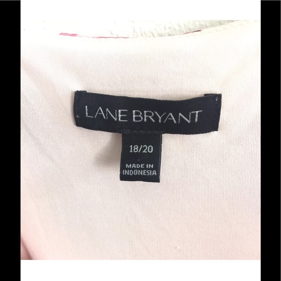 Lane Bryant Asymmetric Floral Maxi Dress 18/20 2X - Picture 8 of 8