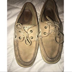 Leopard print authentic sperrys