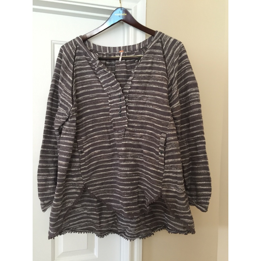 Free People striped tunic