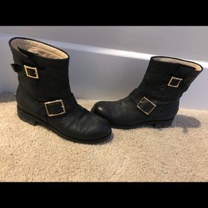 Jimmy Choo leather boots
