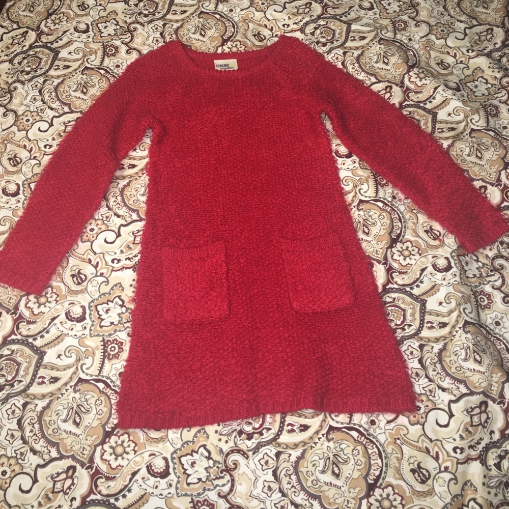 Red girls Dress