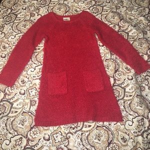 Red girls Dress