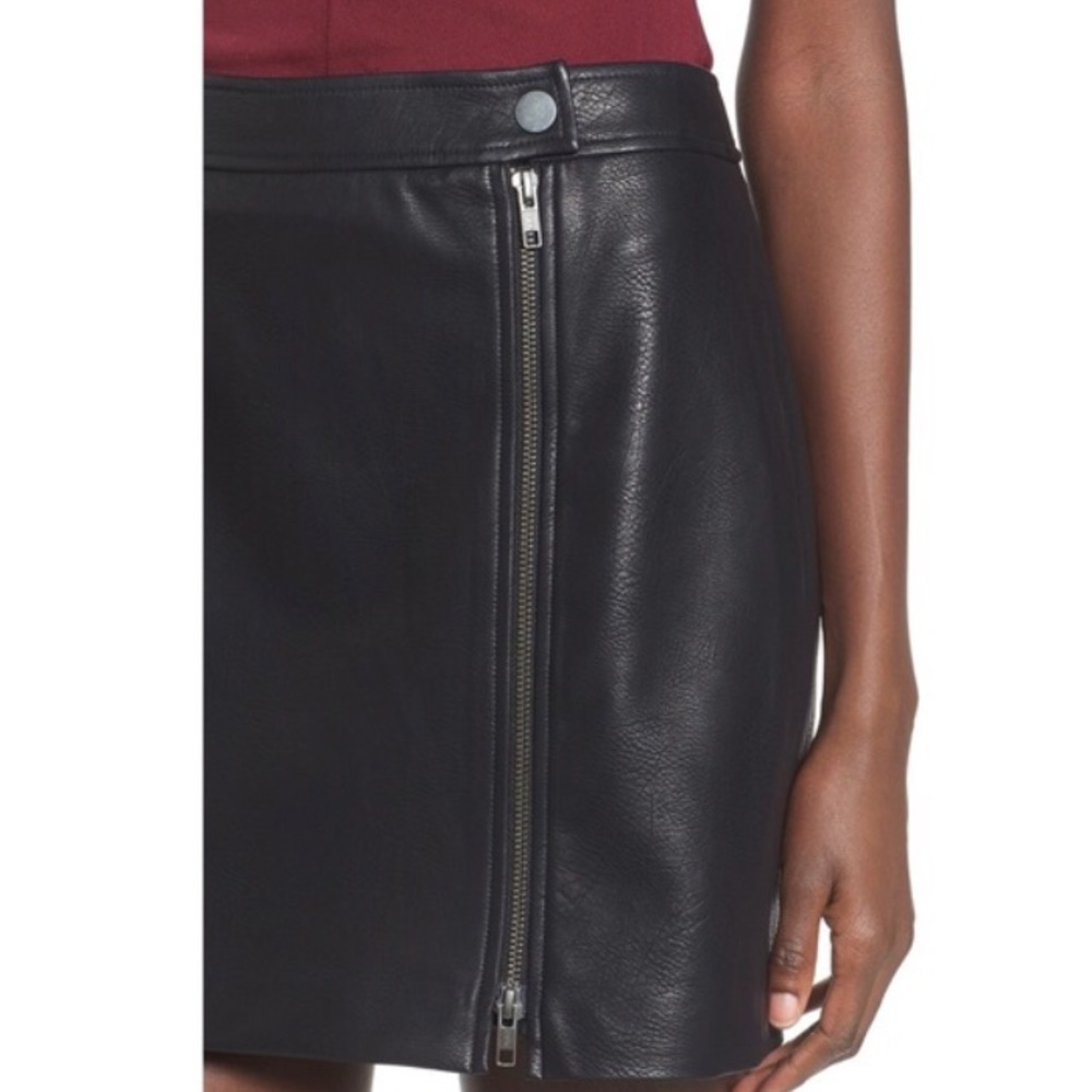 Leith Faux Leather Skirt