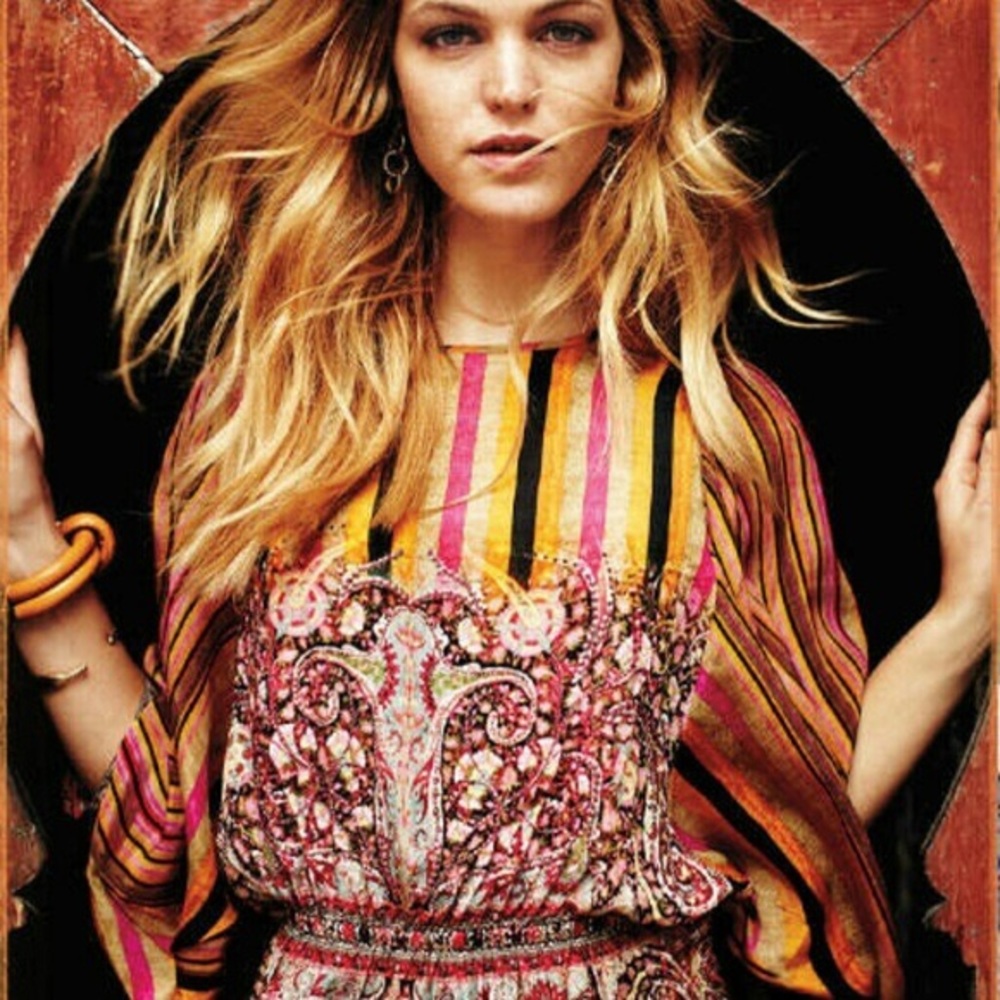 TANVI KEDIA Anthropologie Sunpass Dress size M