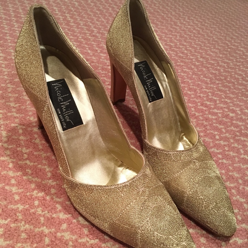Nicole Miller gold heals