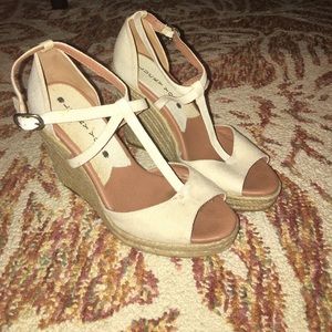 Lucky brand wedge espadrilles