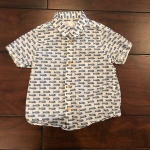 Zara toddler button-up