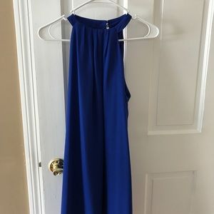 Blue dress