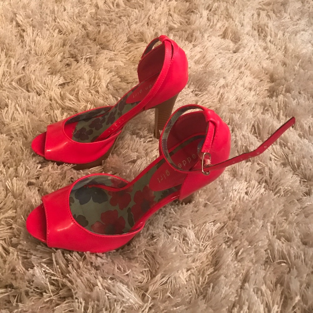 Pink Madden Girl heels.