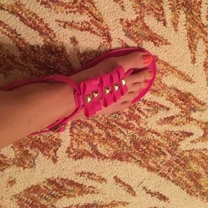 Kate spade pink jellies