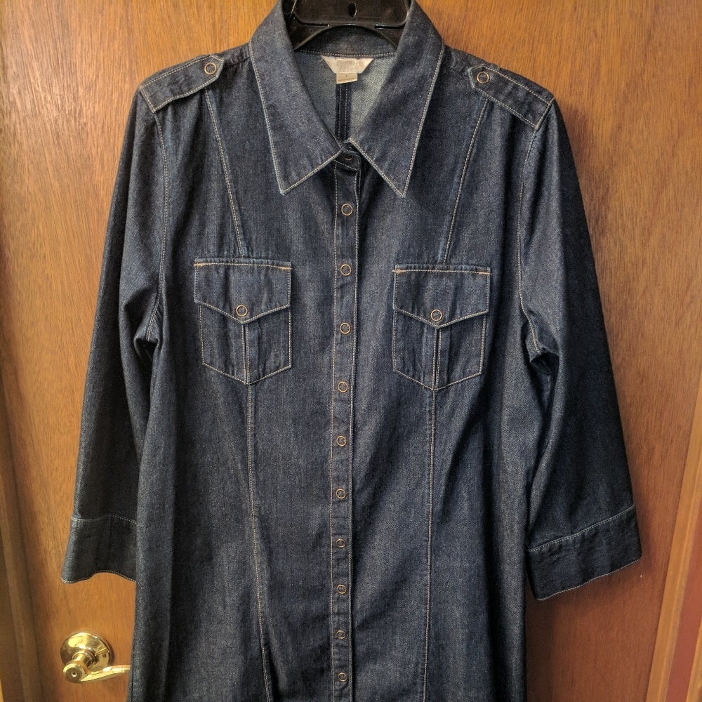 Denim dress