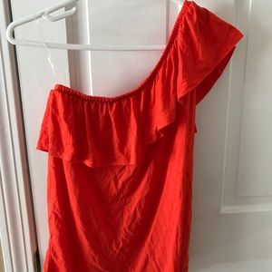 One shoulder shirt never been worn