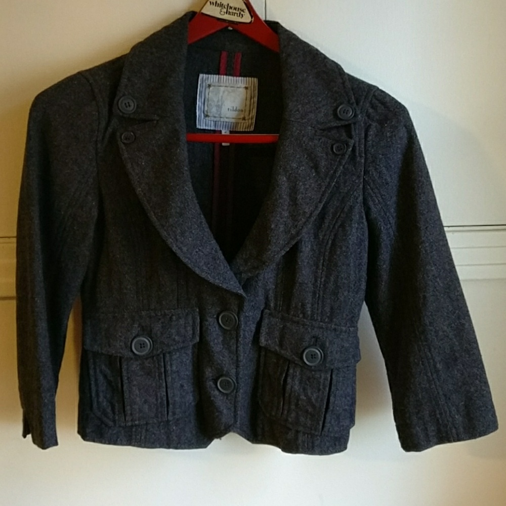 Tildon cropped blazer