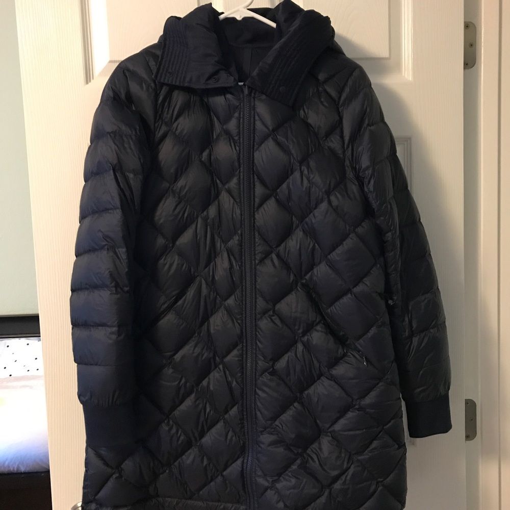 Lululemon No Shivers Reversible Down Bomber Jacket