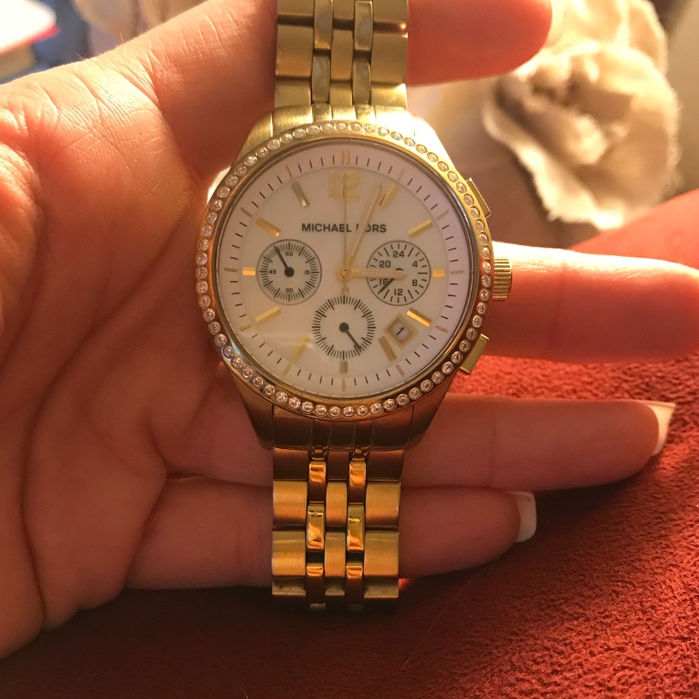 Gold Michael Kors Watch