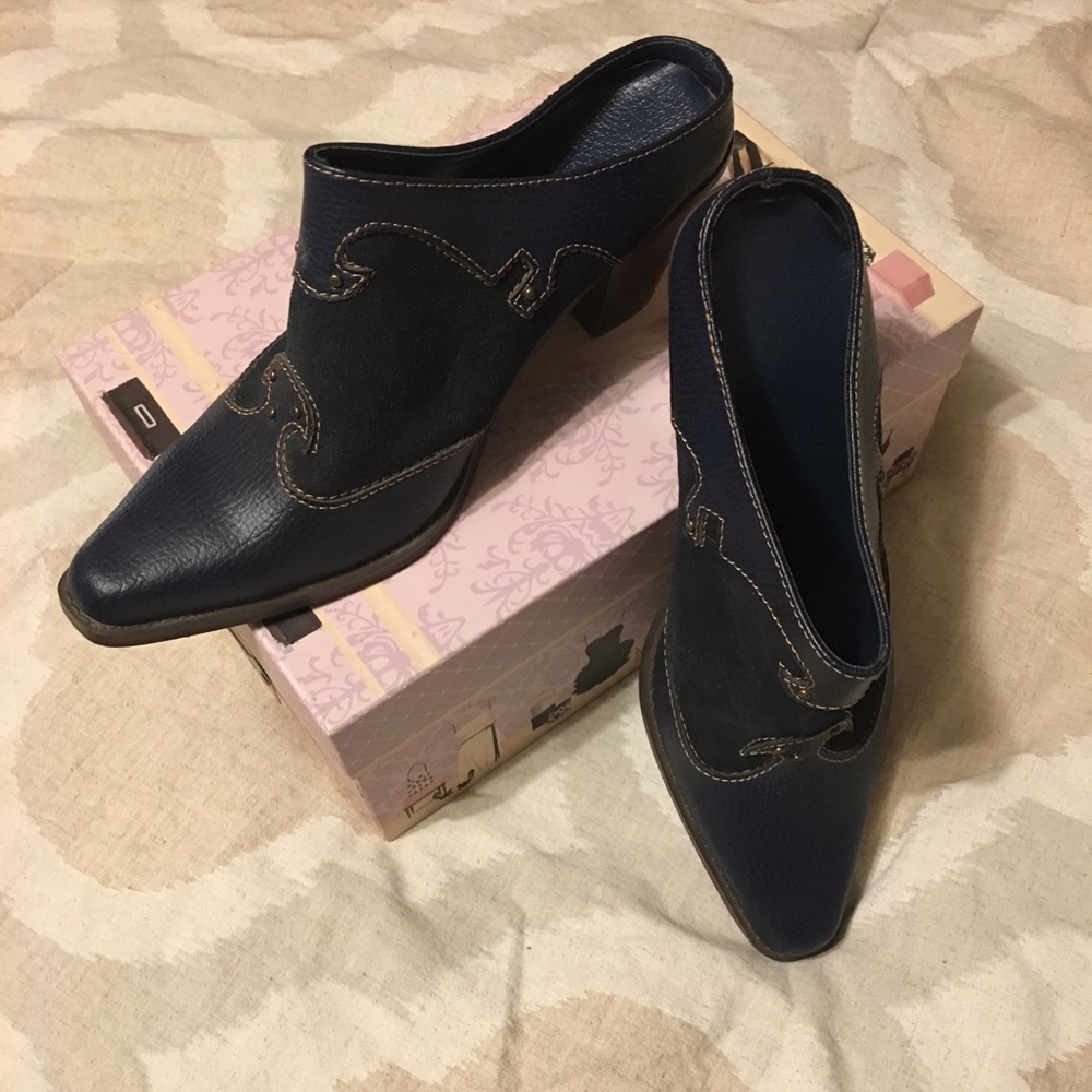 Leather Cowboy Mules
