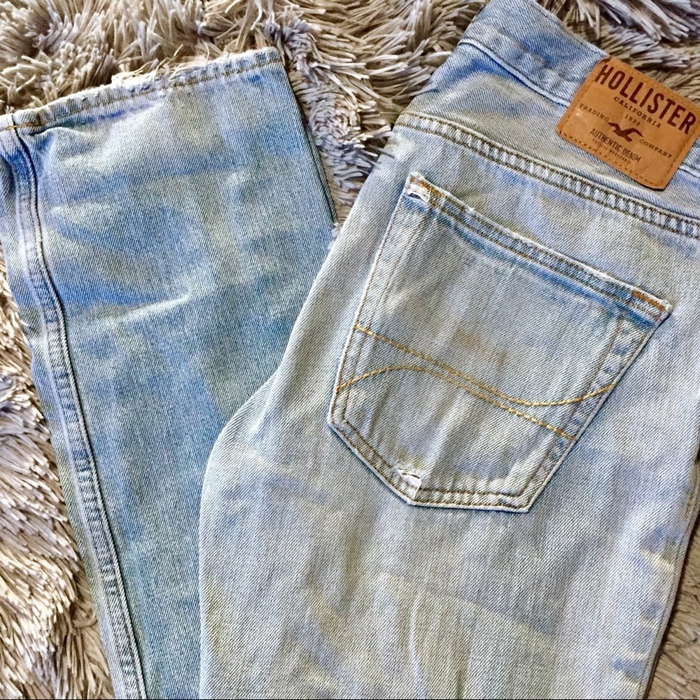 Hollister Slim Straight Leg Jeans