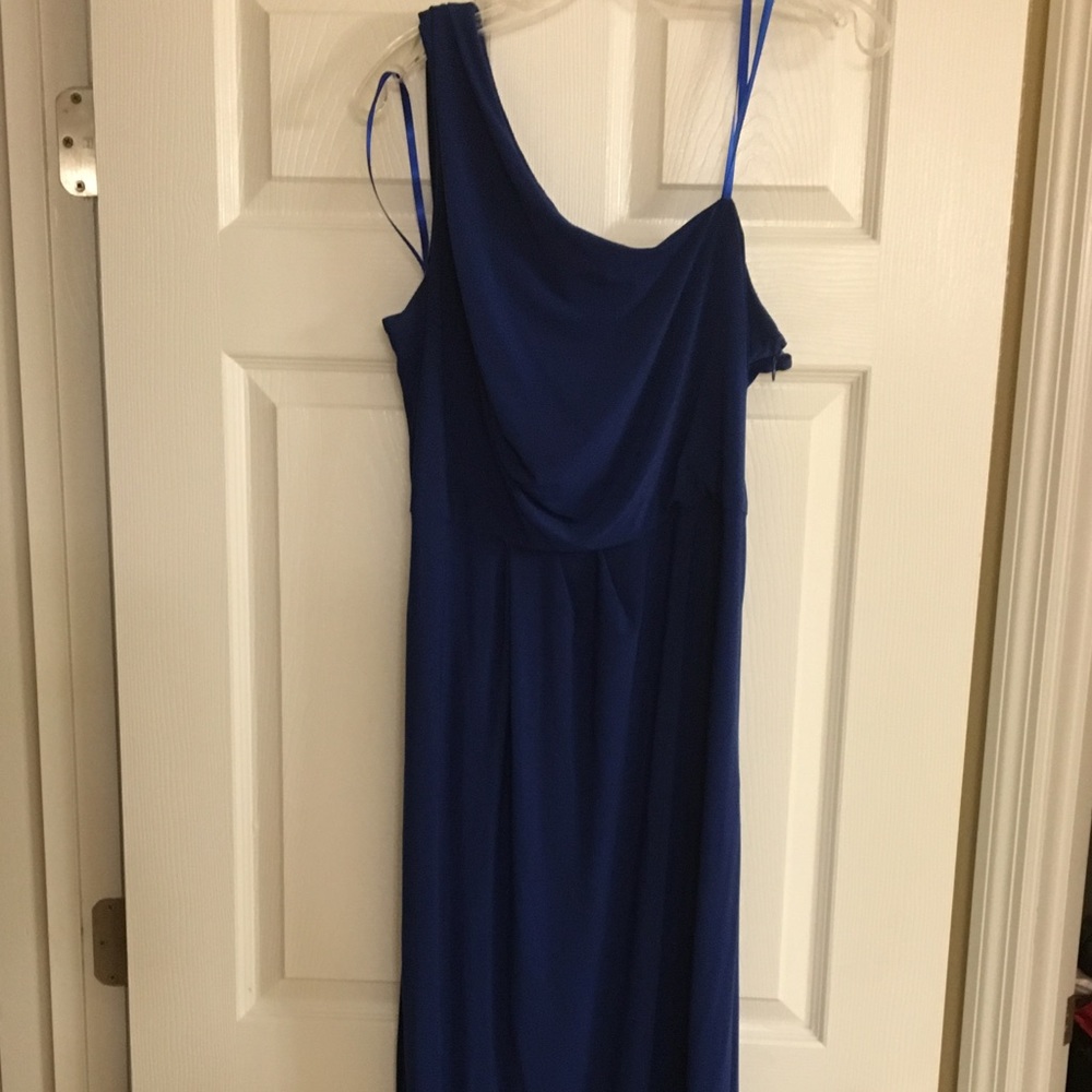 Royal Blue floor Length Dress