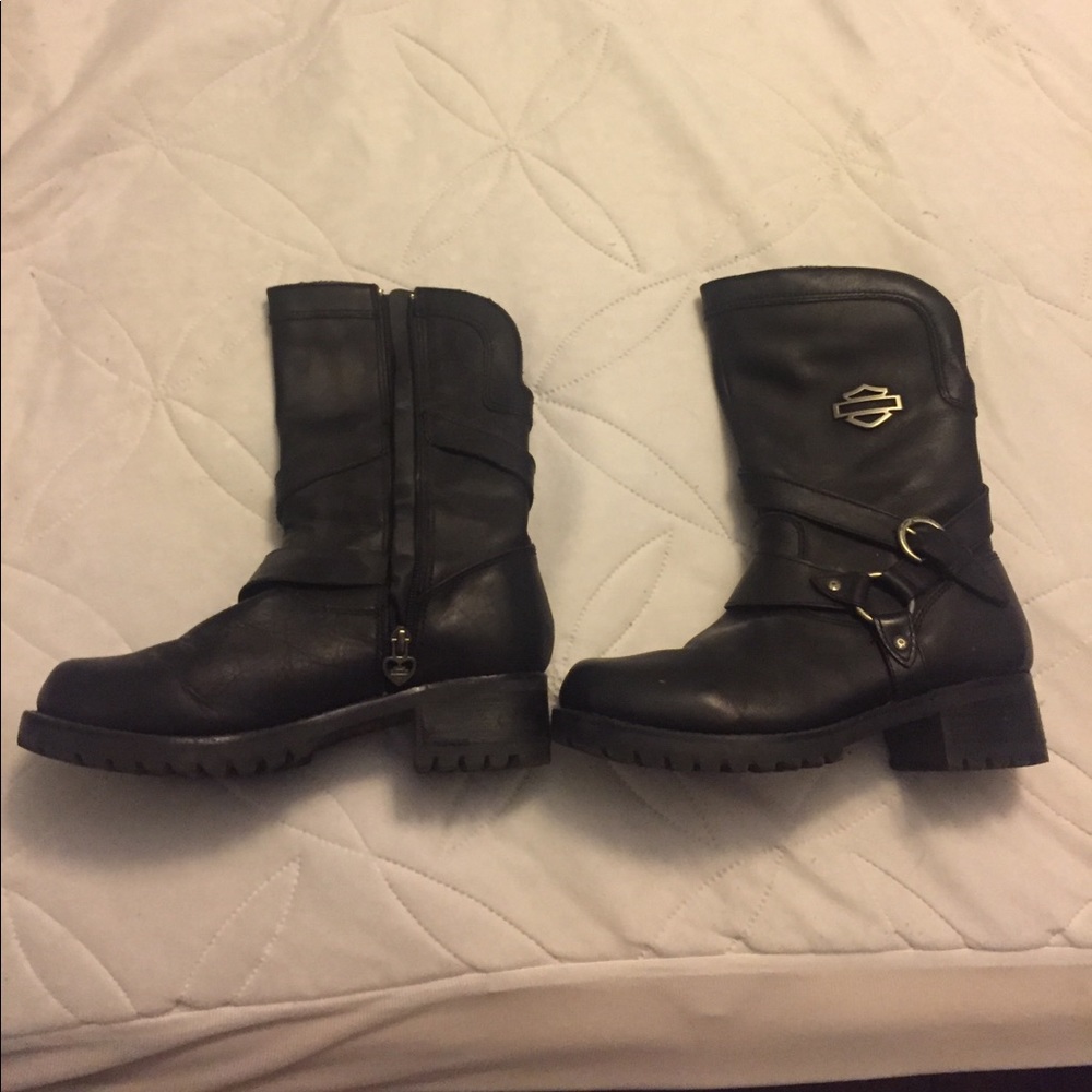 Harley Davidson boots!
