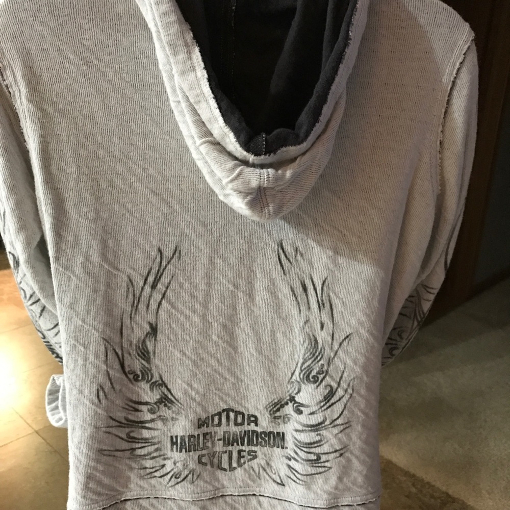 Harley Davidson zip up sweatshirt