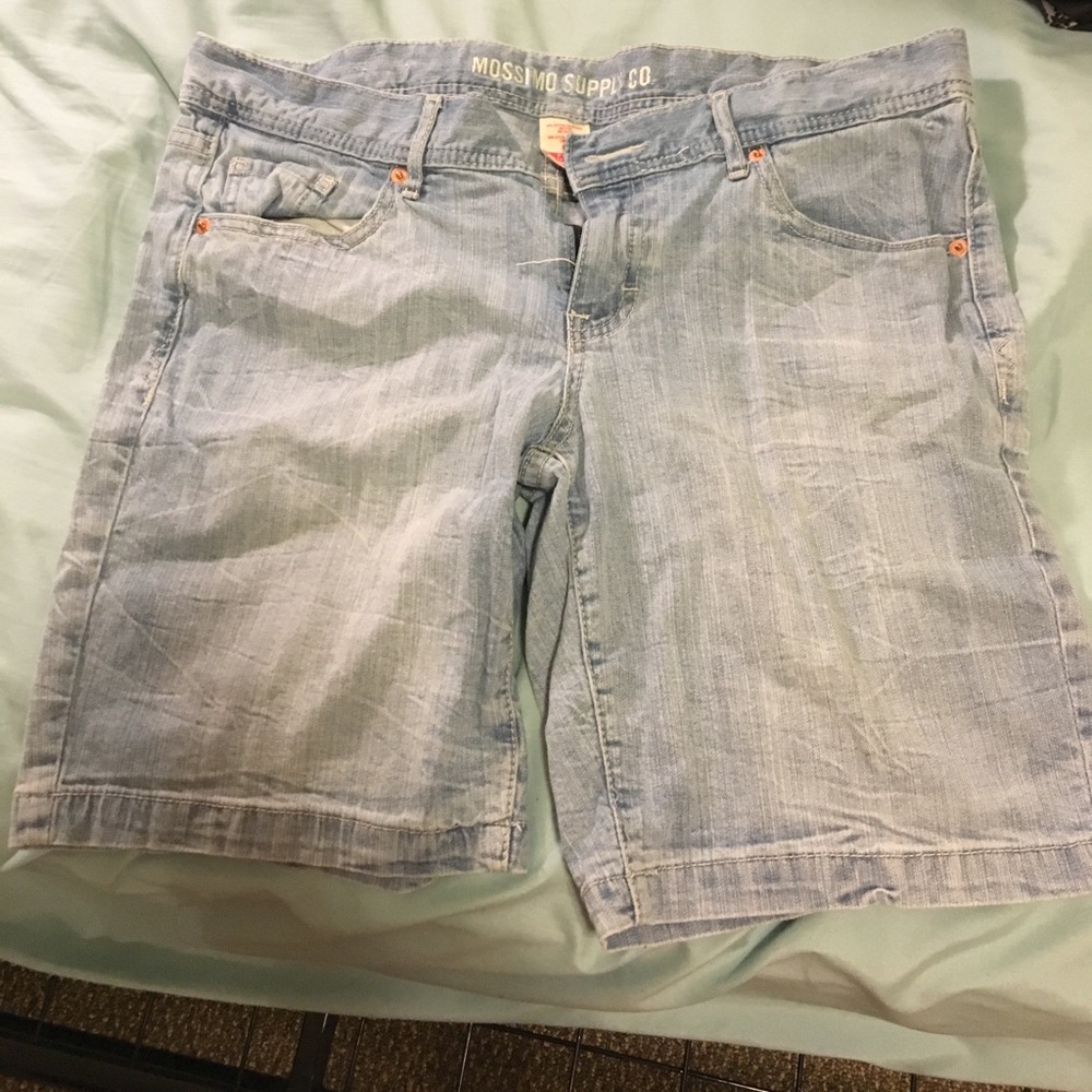 Mossimo Supply Co denim Bermuda shorts