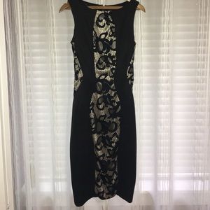 BEBE Lace Body-Con Dress