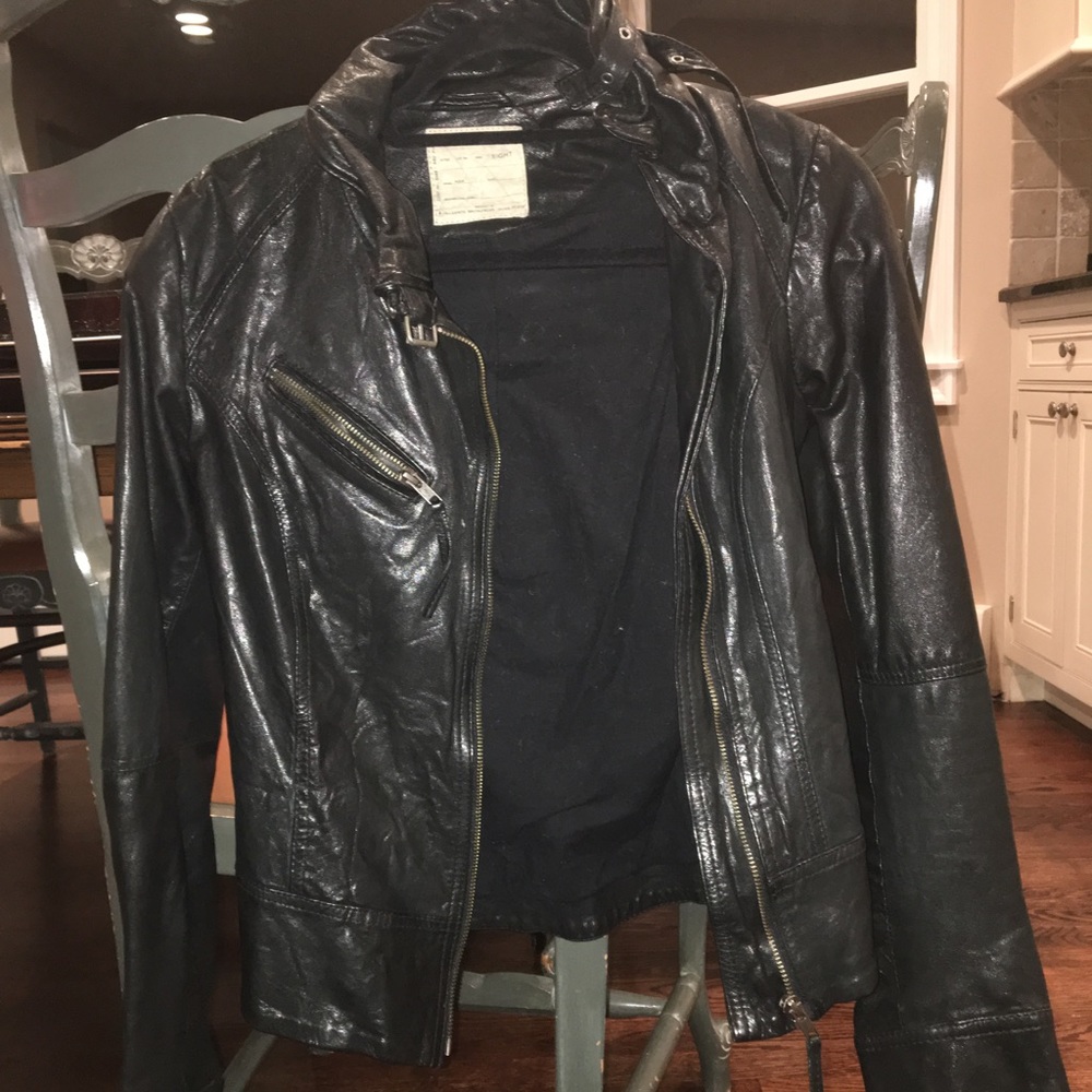 All Saints Leather Jacket