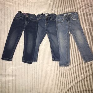3 pairs of 2T jeans