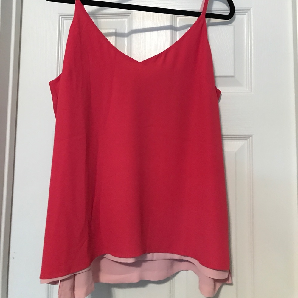WHBM chiffon reversible Tank