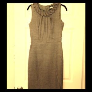 Gray J. Crew Work Dress