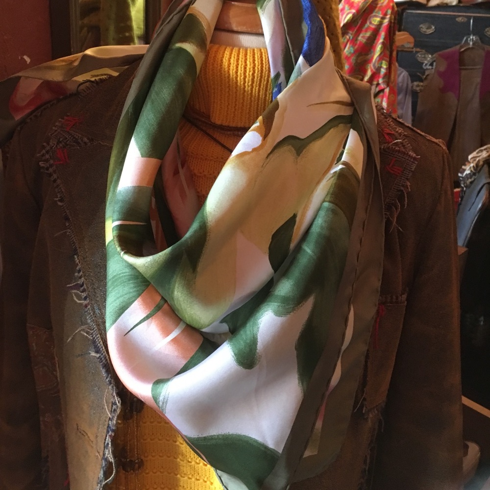 Louis Vuitton signed limited edition scarf