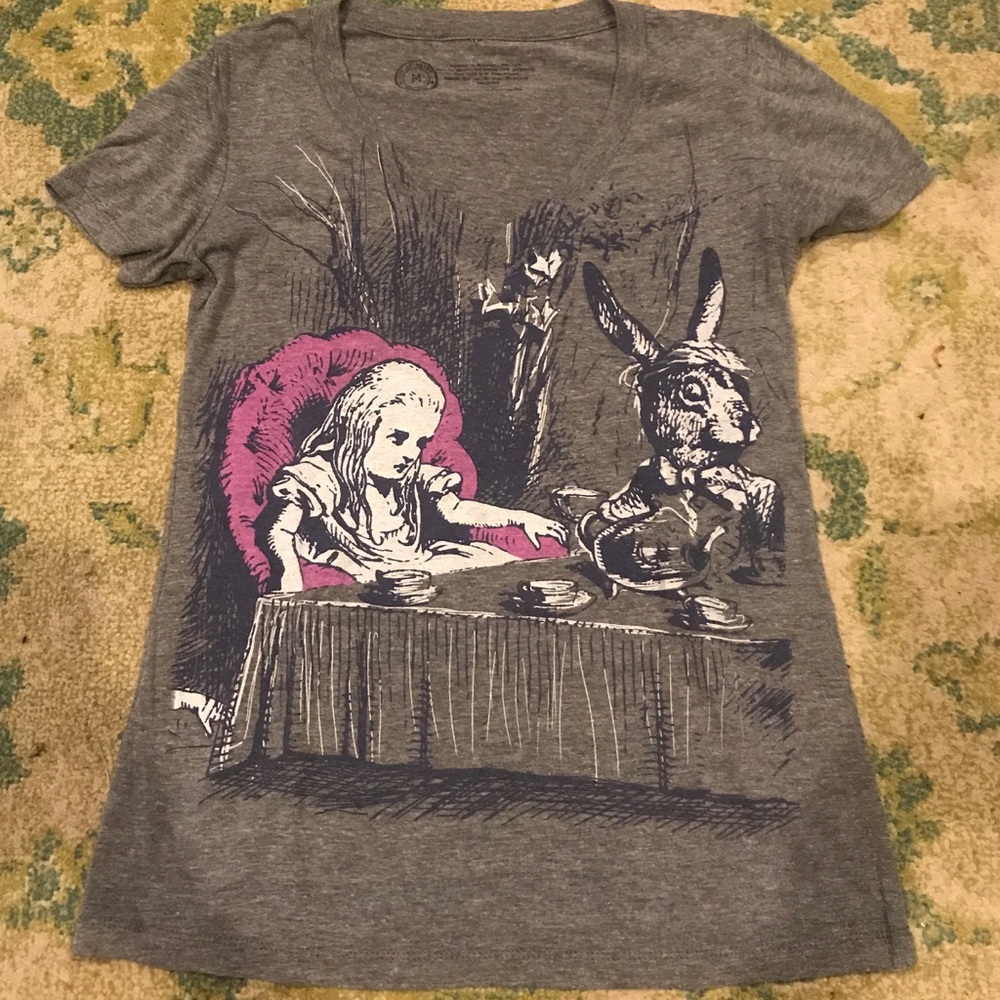 Out of Print Clothing Alice in Wonderland Tee