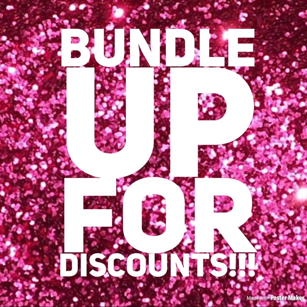 ✨✨DISCOUNTS✨✨ Bundle up 2+ items for a discount!