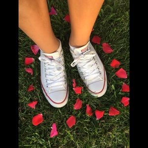 White Converse