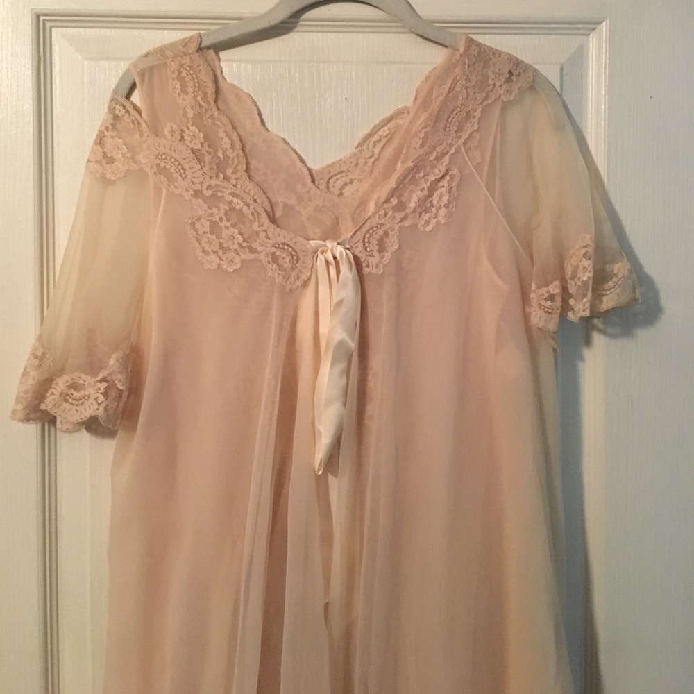 VINTAGE Lingerie Babydoll Dress