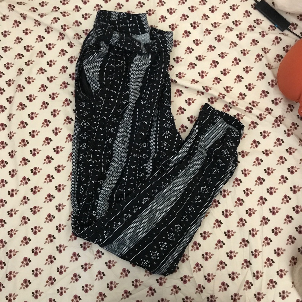 forever 21 patterned pants
