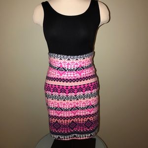Aztec print Mini Skirt