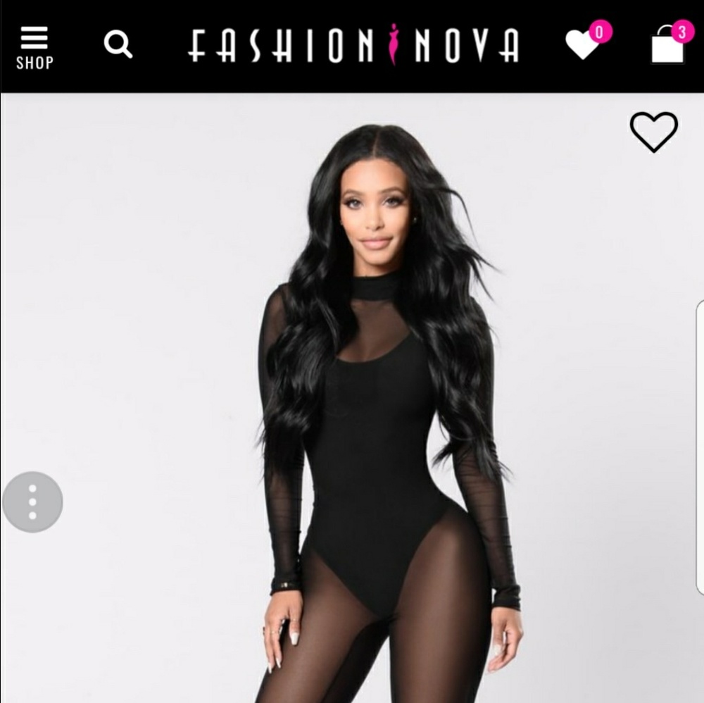 NWT Fashion Nova jumpsuit