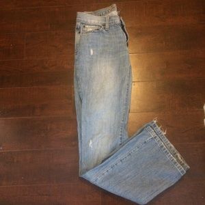 Abercrombie and Fitch Slightly Distressed jeans
