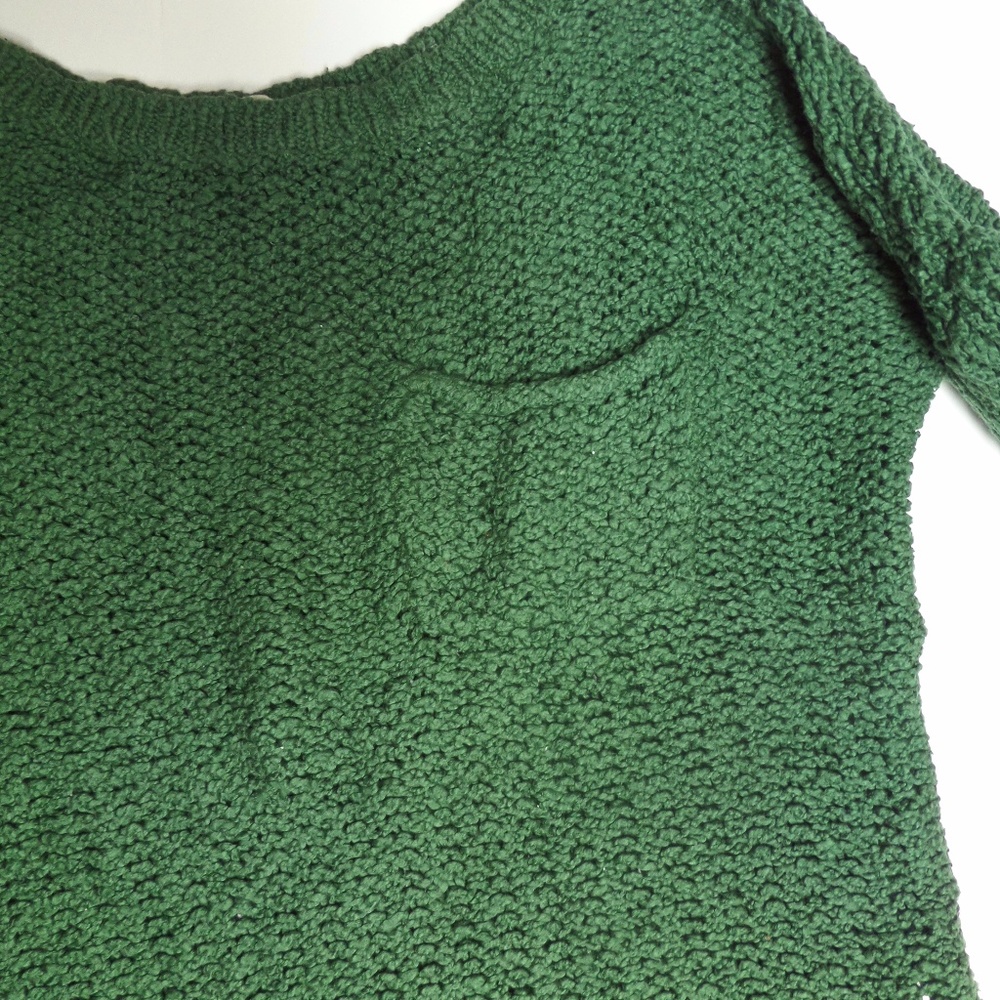Knit Roxy Green Sweater - Picture 3 of 3