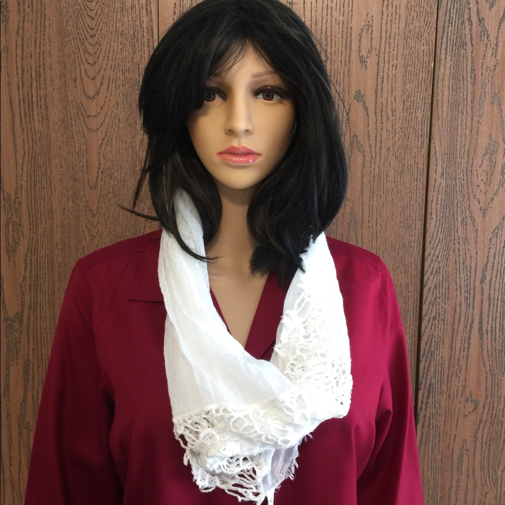 Collection XIIX infinity loop flower crotchet cowl