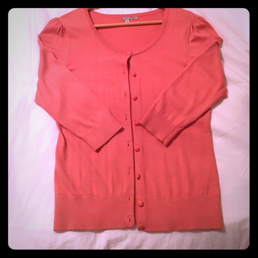 Halogen coral sweater