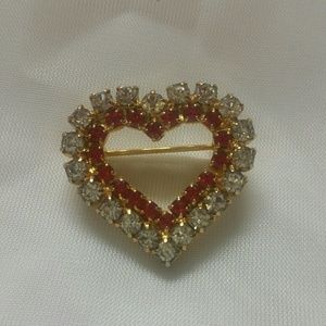 Heart broach